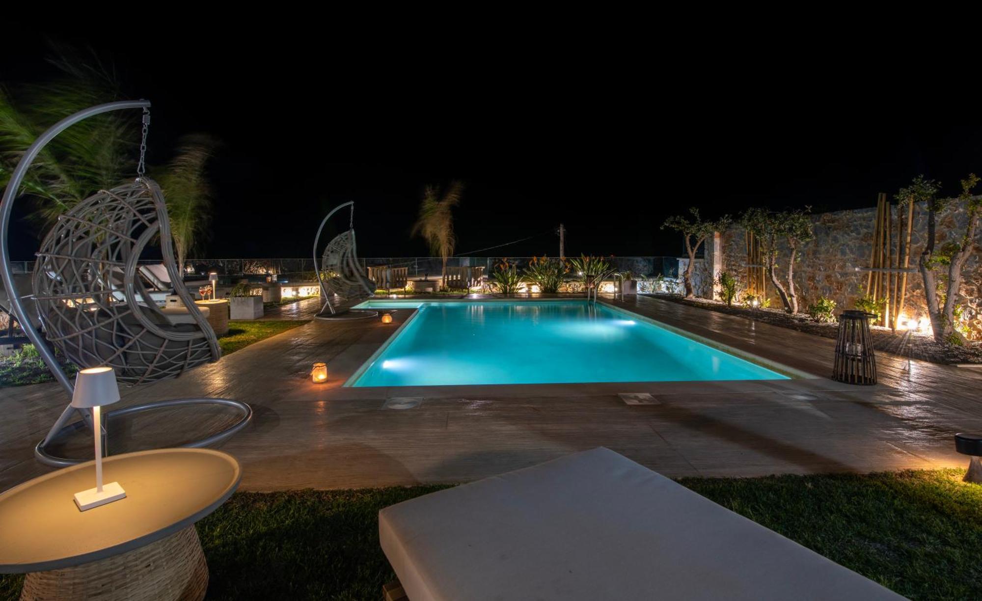 Villa Lady Dafni With Private Heated Pool Μάλεμε Εξωτερικό φωτογραφία